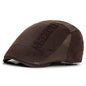 HT953 Berets Cotton Flat Advance Driver Flat Cap Men Casual Sun Hats Korea Style Spring Summer Women Men Beret Hats