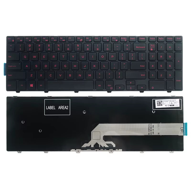 US/UK/SP Keyboard for Dell Inspiron 15 3000 5000 3541 3542 3543 5542 3550 3560 3551 3552 3559 3565 3567 3558 5545 5547 5566 5748